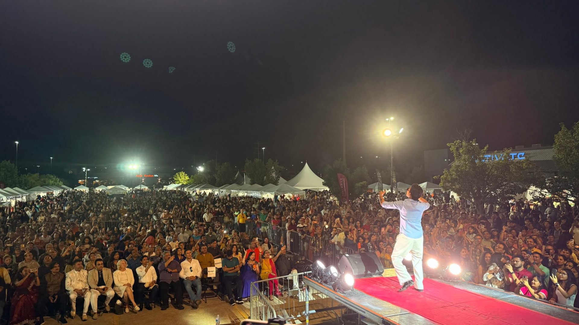 Swadeshi Mela 2026 live concert with a packed festival crowd