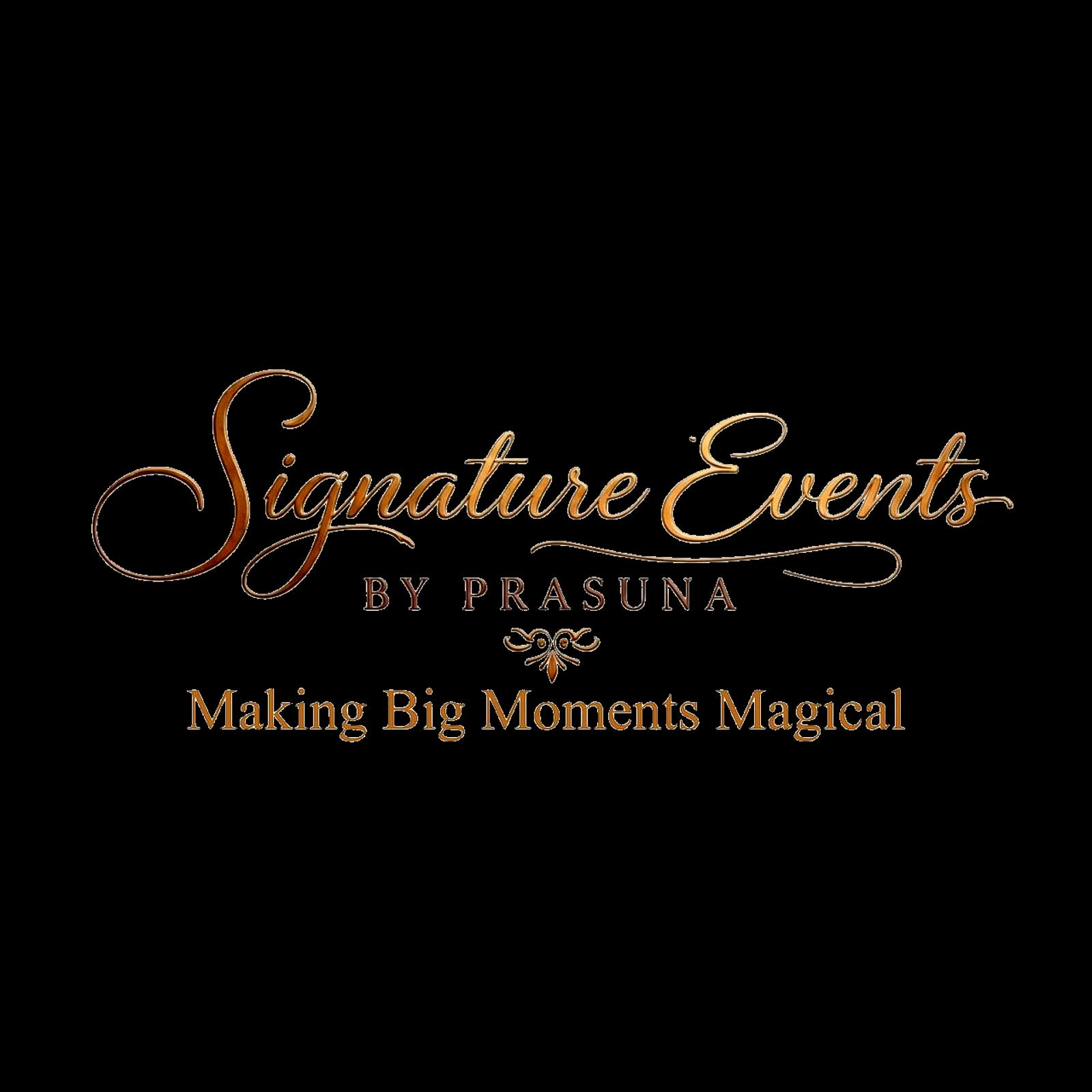 Signature Events by Prasuna — Media & Marketing Partners