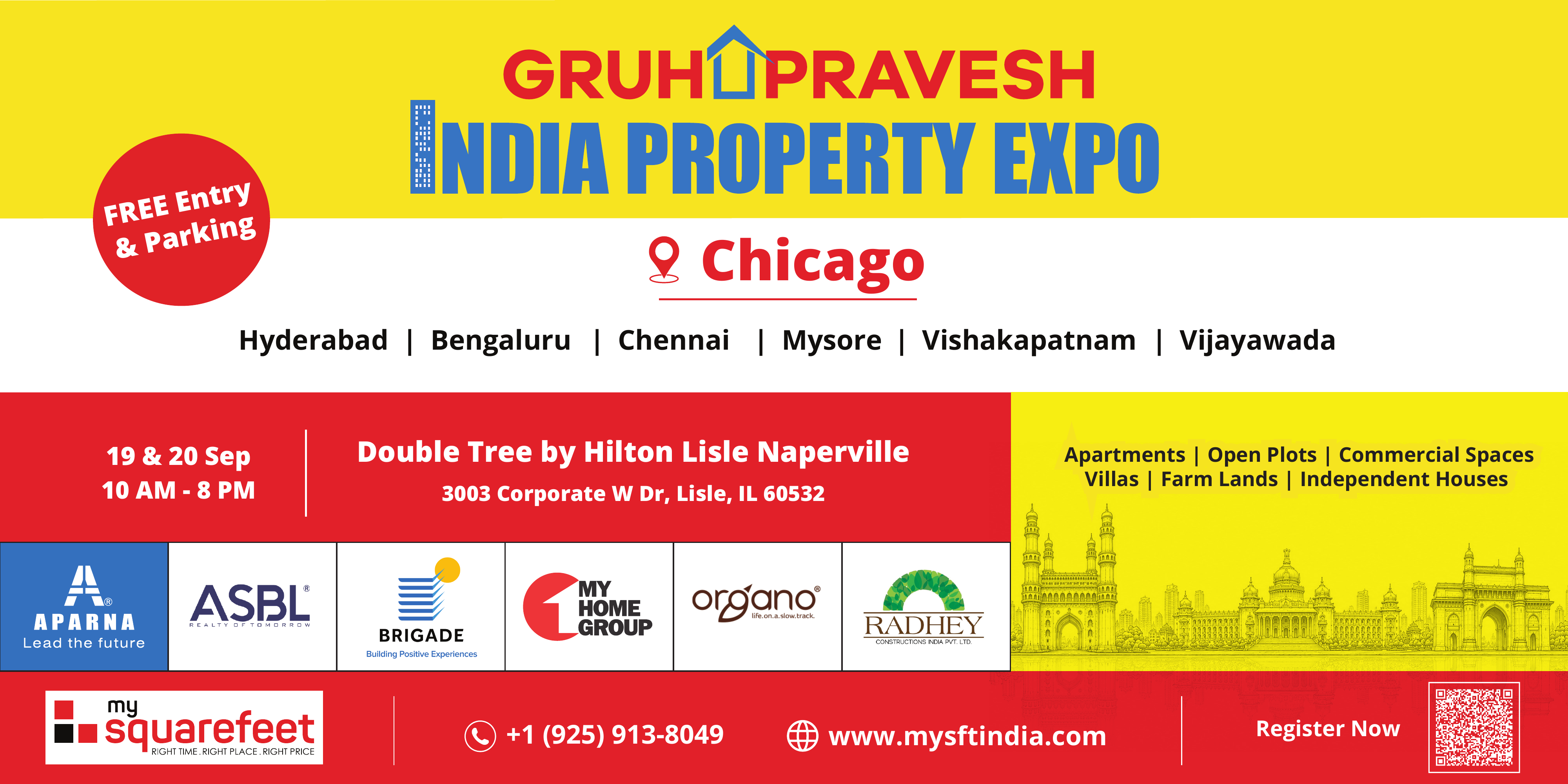 Gruh Pravesh India Property Expo — My Squarefeet — Silver Sponsors