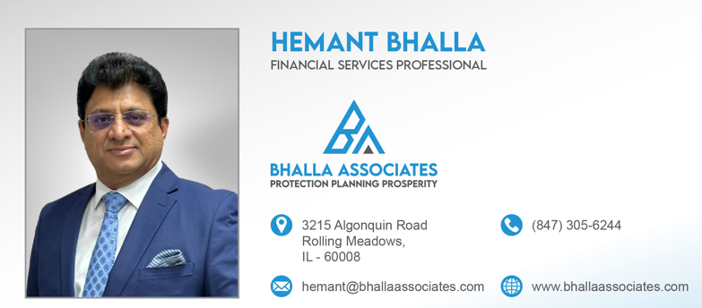 Bhalla Associates — Platinum Sponsors