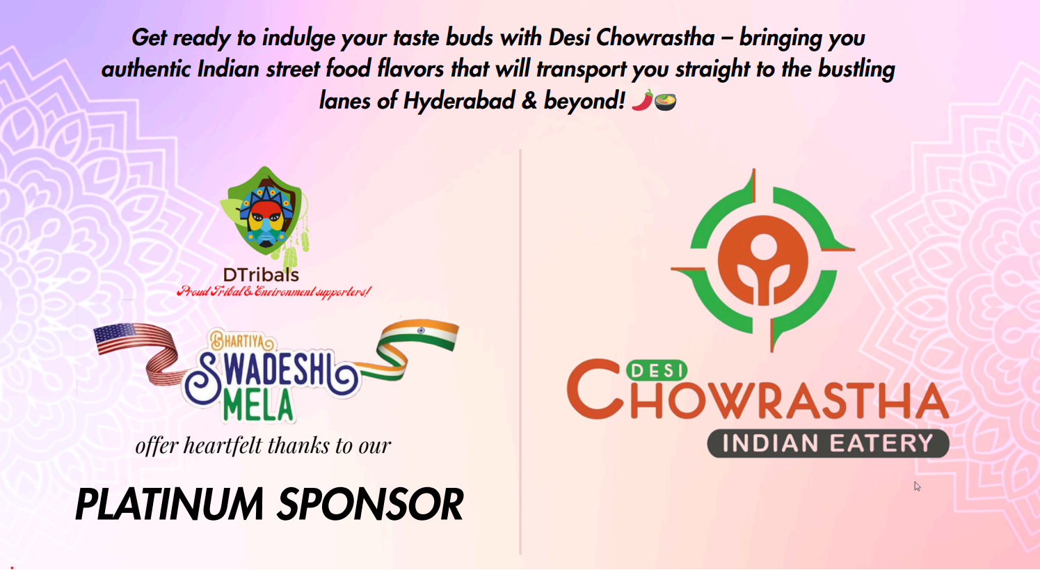 Desi Chowrastha — Platinum Sponsor