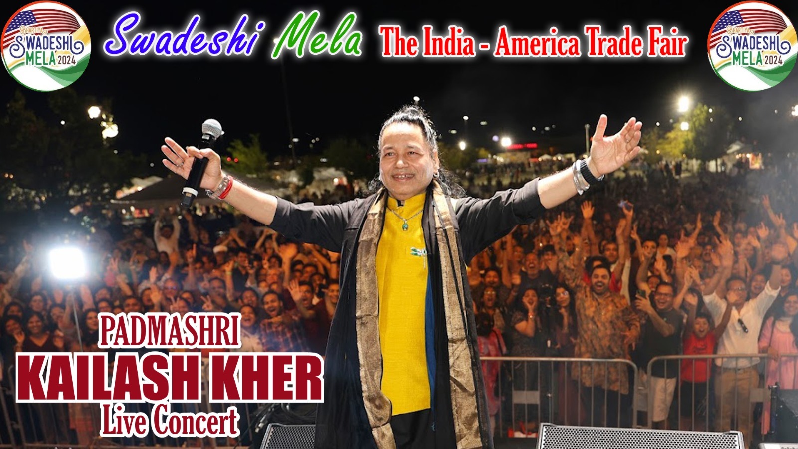 Swadeshi Mela Kailash Kher live concert poster