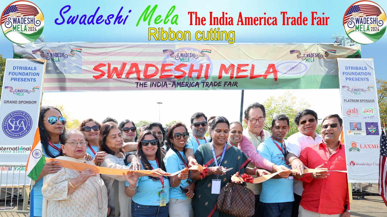 Swadeshi Mela ribbon cutting poster